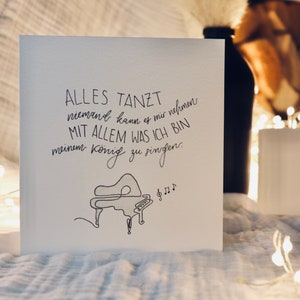 ALLES TANZT Karte