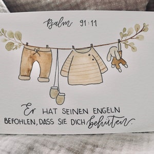 SEINE ENGEL Postkarte