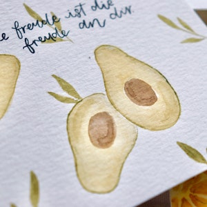 AVOCADO Postkarte