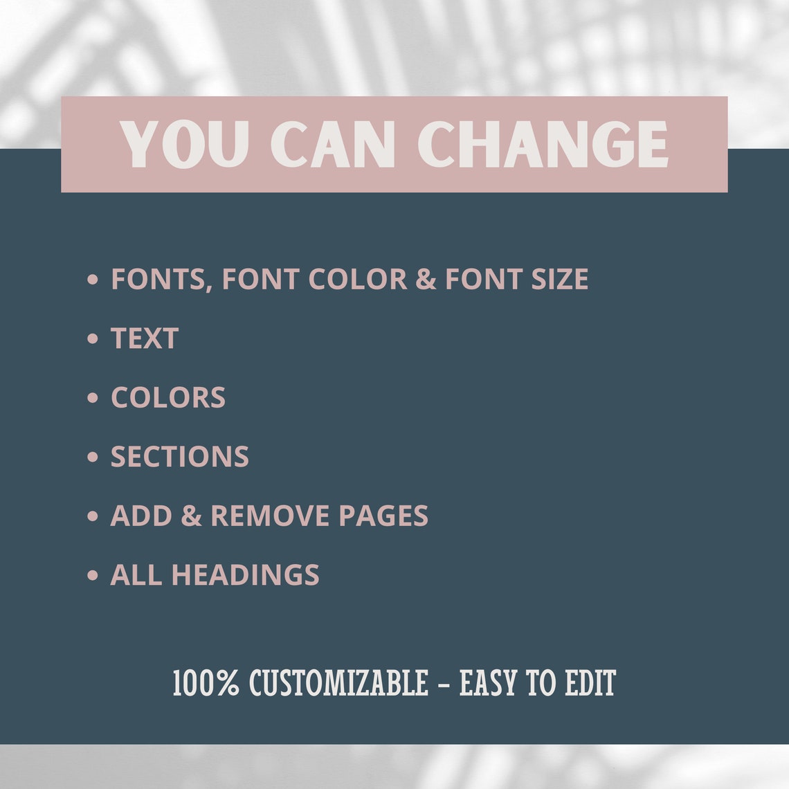 Resume Template Modern CV Template CANVA Template - Etsy Canada