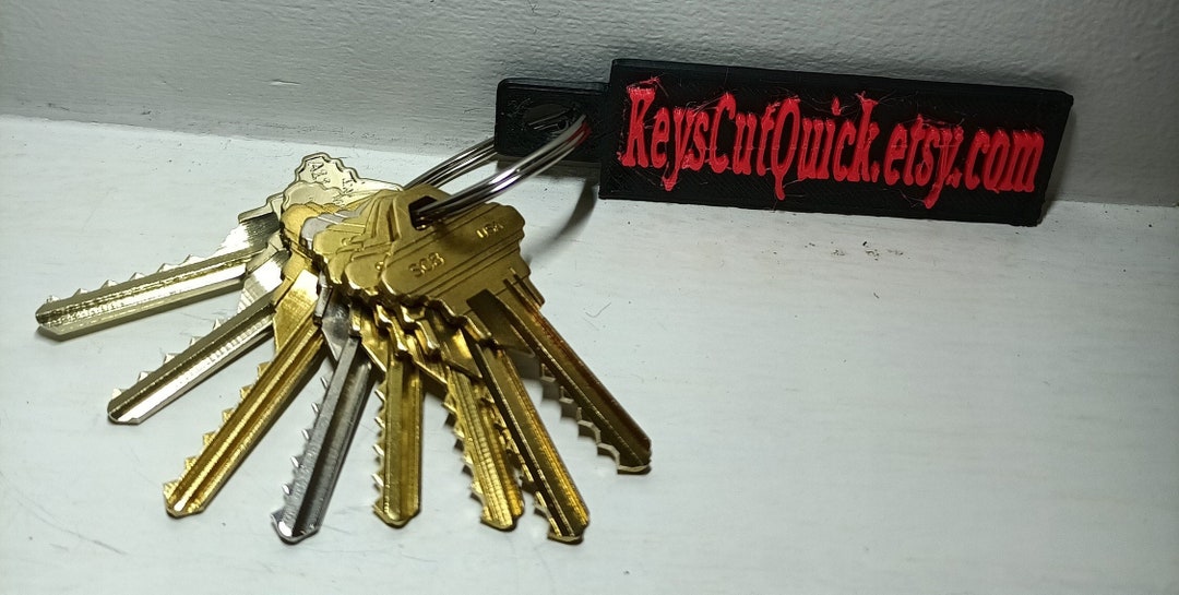 Christmas Gift Schlage Bump Key Residential Dream Set 8 Keys Etsy