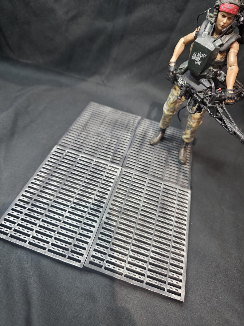 Aliens NECA 1:10 LV426 Floor Tiles X4 (unpainted) - Etsy