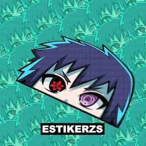 Lightning Boy Peeker Waterproof Sticker