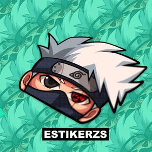 Anime Sensei Peeker Waterproof Sticker