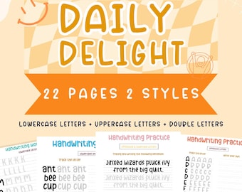 Handschrift üben Arbeitsblätter: Schreibschrift, Sätze (PDF)