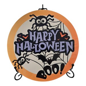 Halloween handcrafted Metal Signs with Exclusive Designs for Home Decorating - Craft and Wreath Supplies