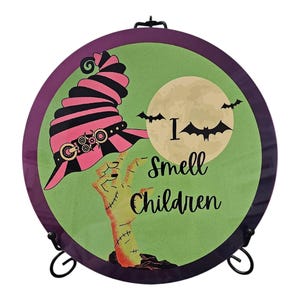 Halloween Handcrafted Metal Signs with Exclusive Designs for Home Decorating - Craft and Wreath Supplies