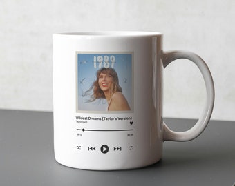 Custom Mug with Song Lyrics, Custom Song Gift, Personalized Mug Gift for Her, Personal Mug Gift, Music Lover Gift, Coworker Gift Mug Custom