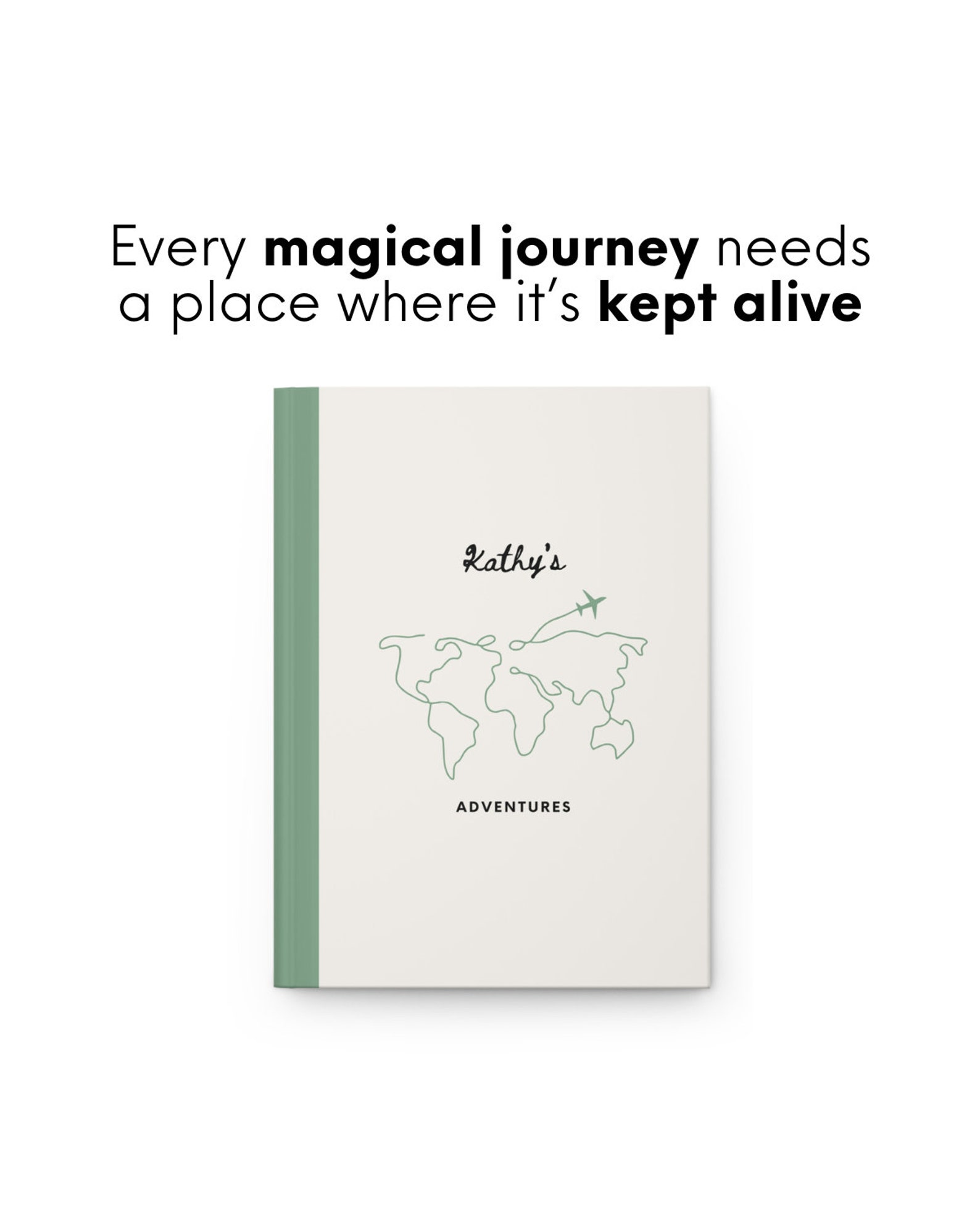 Custom Travel Journal, Personalized Travel Notebook, Adventure Journal ...