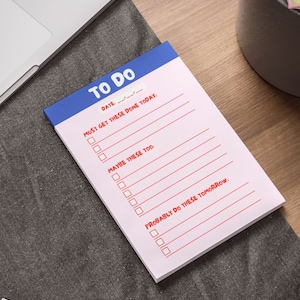 To Do List Planner Pad, Planner Daily To Do List Note Pad, Daily To Do Planner Memo Pad, Sticky Note Pad, Cute Notepad Planner, To Do Pad