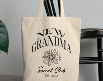 Nueva bolsa de mano de la abuela, nuevos regalos de la abuela, nuevo regalo de la bolsa de la abuela, regalos para la abuela, regalo de la nueva abuela, abuela bolso de mano regalo abuela