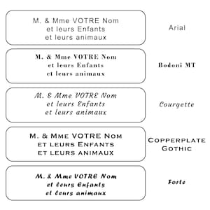 Plaque de Boîte aux lettres Personnalisés image 9