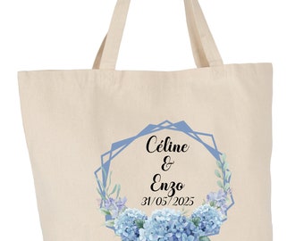 Customizable tote bag, personalized canvas bag