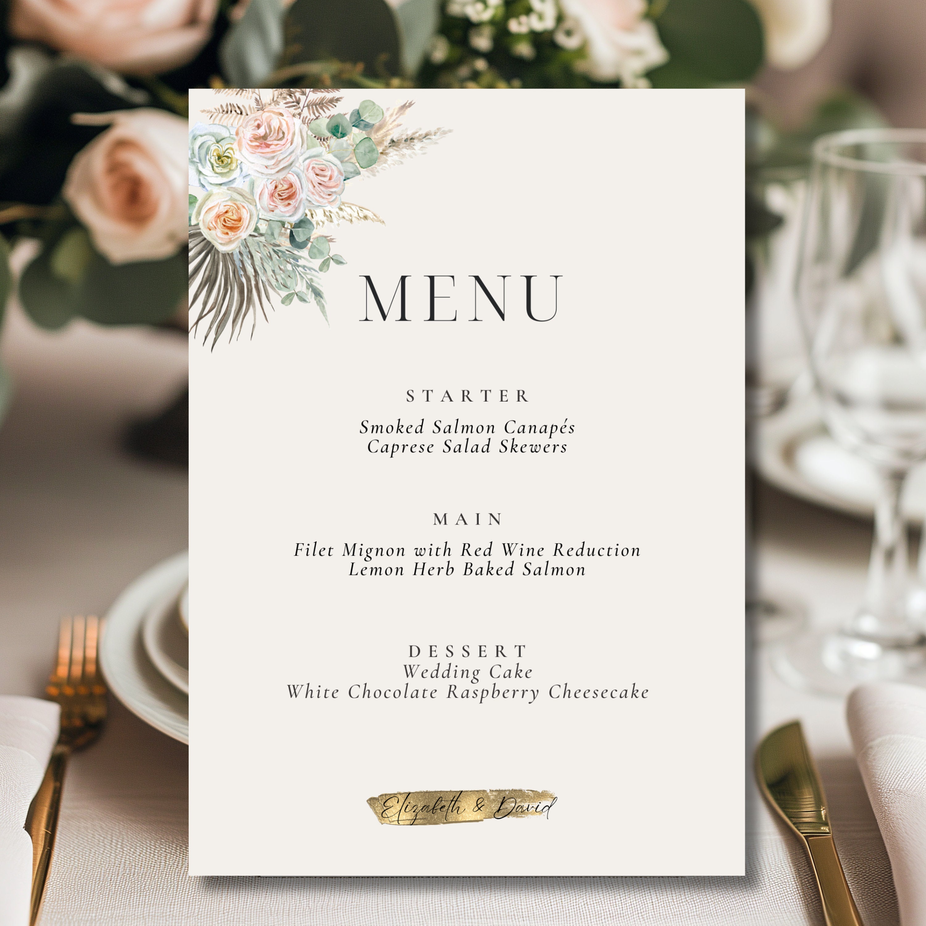 HUGE BUNDLE Printable Wedding Menus Wedding Drink List Cocktail Party ...