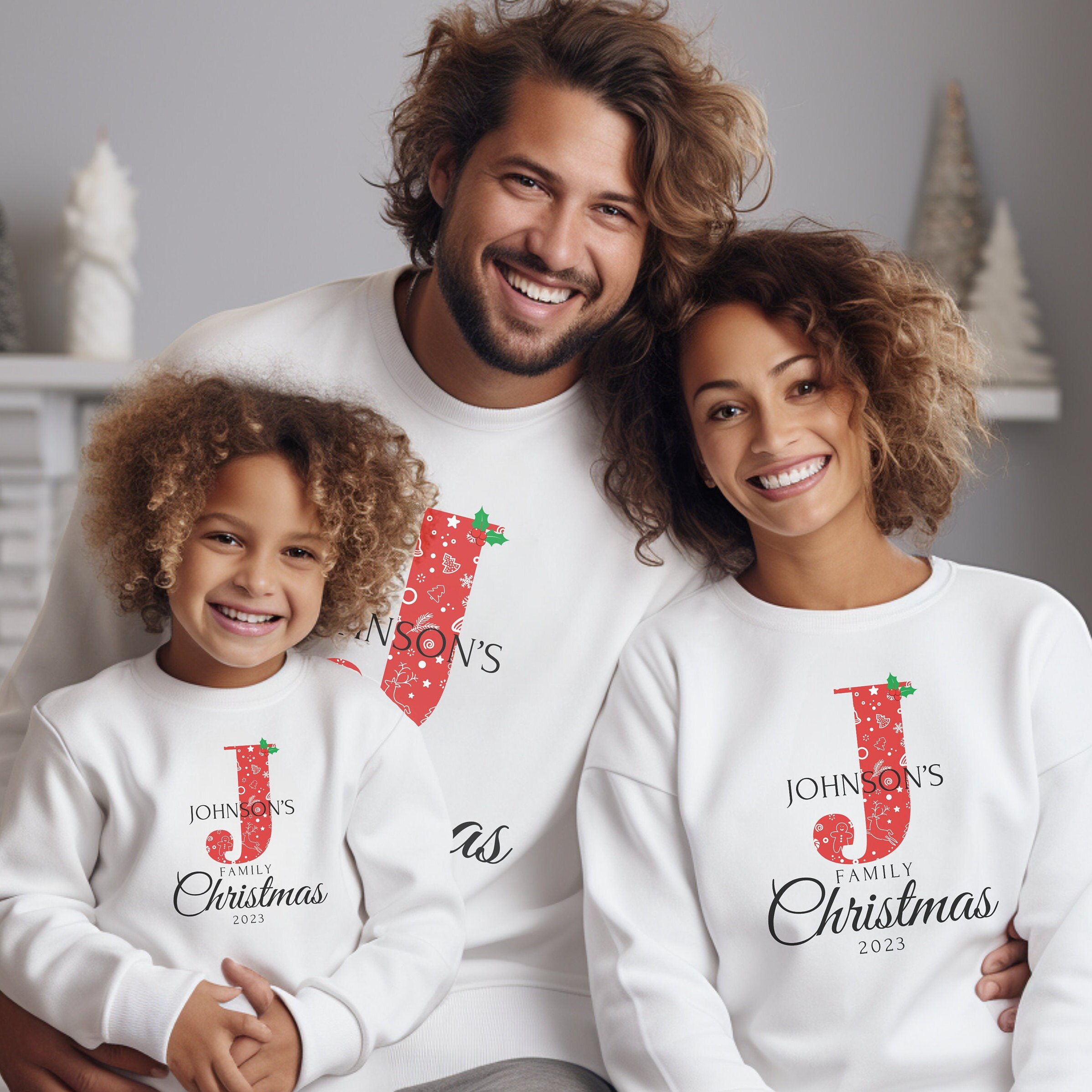 Christmas sweater hotsell family set