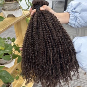 Virgin Hair Bundles/ Wefts- Straight, Body Wave, Deep Wave, Curly, or Kinky - 100% Human Hair Extensions - Thick & Soft