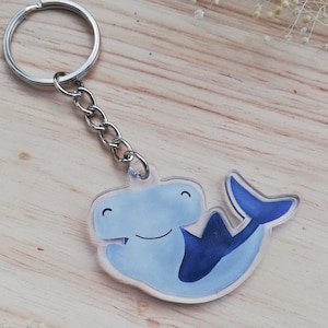 Hammerhead Shark Keychain
