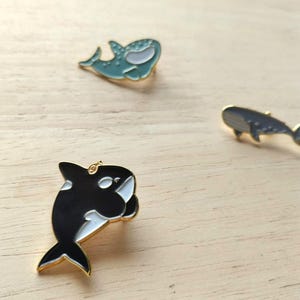 Orca Killer Whale Lapel Pin