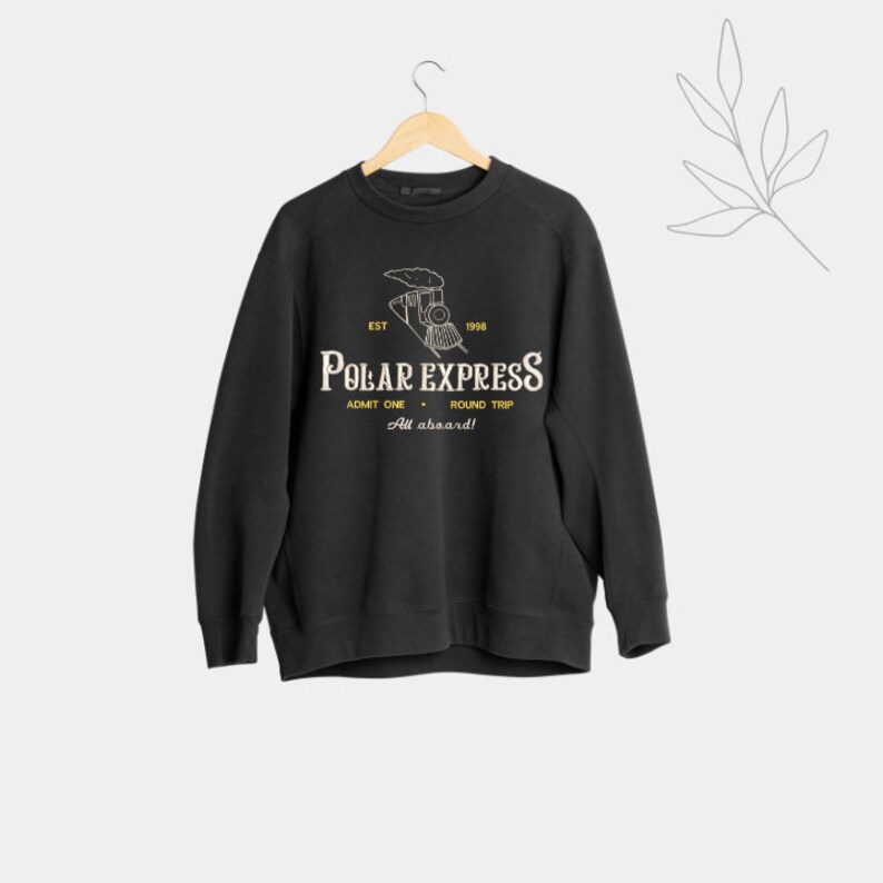 Polar Express Embroidery Designs Polar Express Embroidery Etsy UK