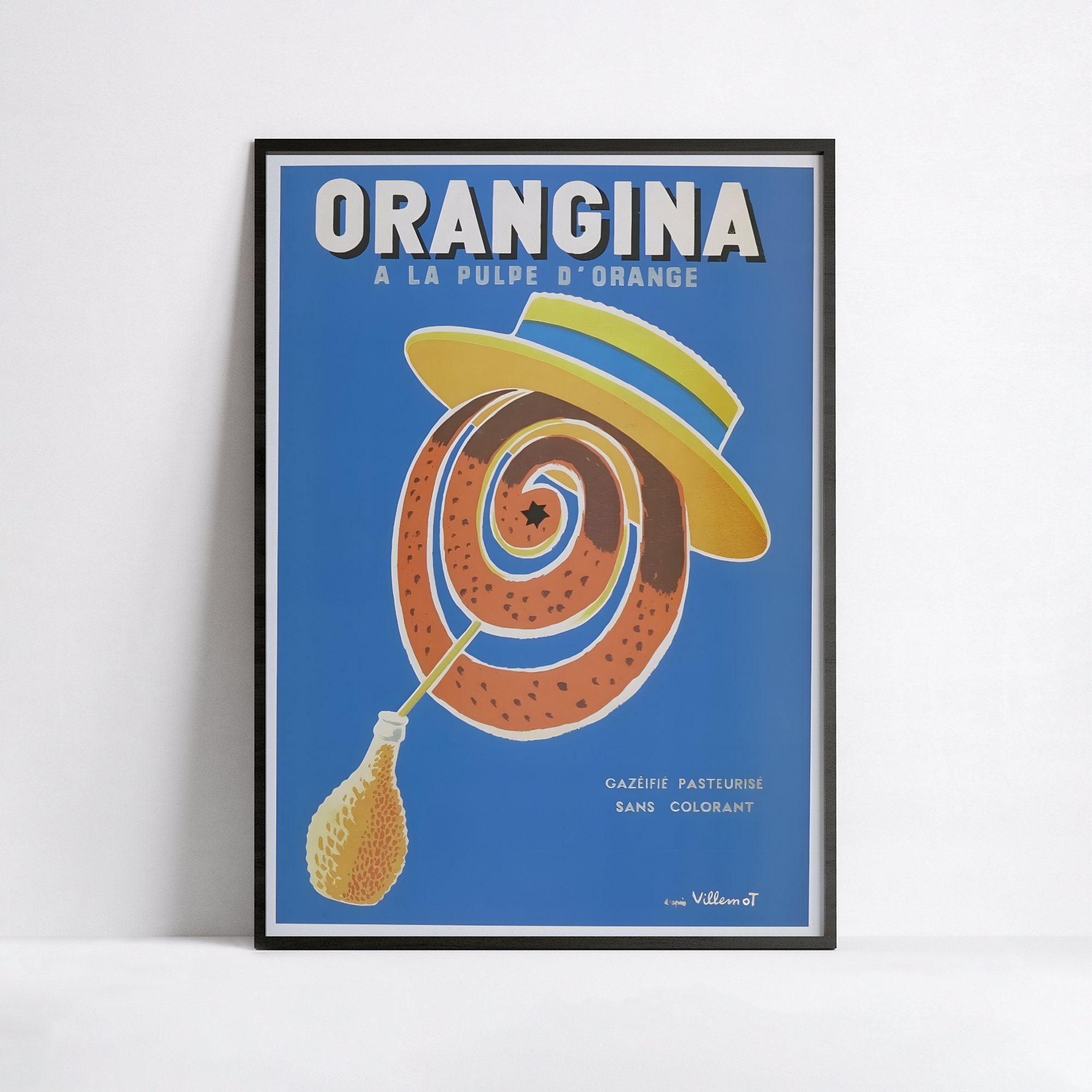 Orangina Poster 