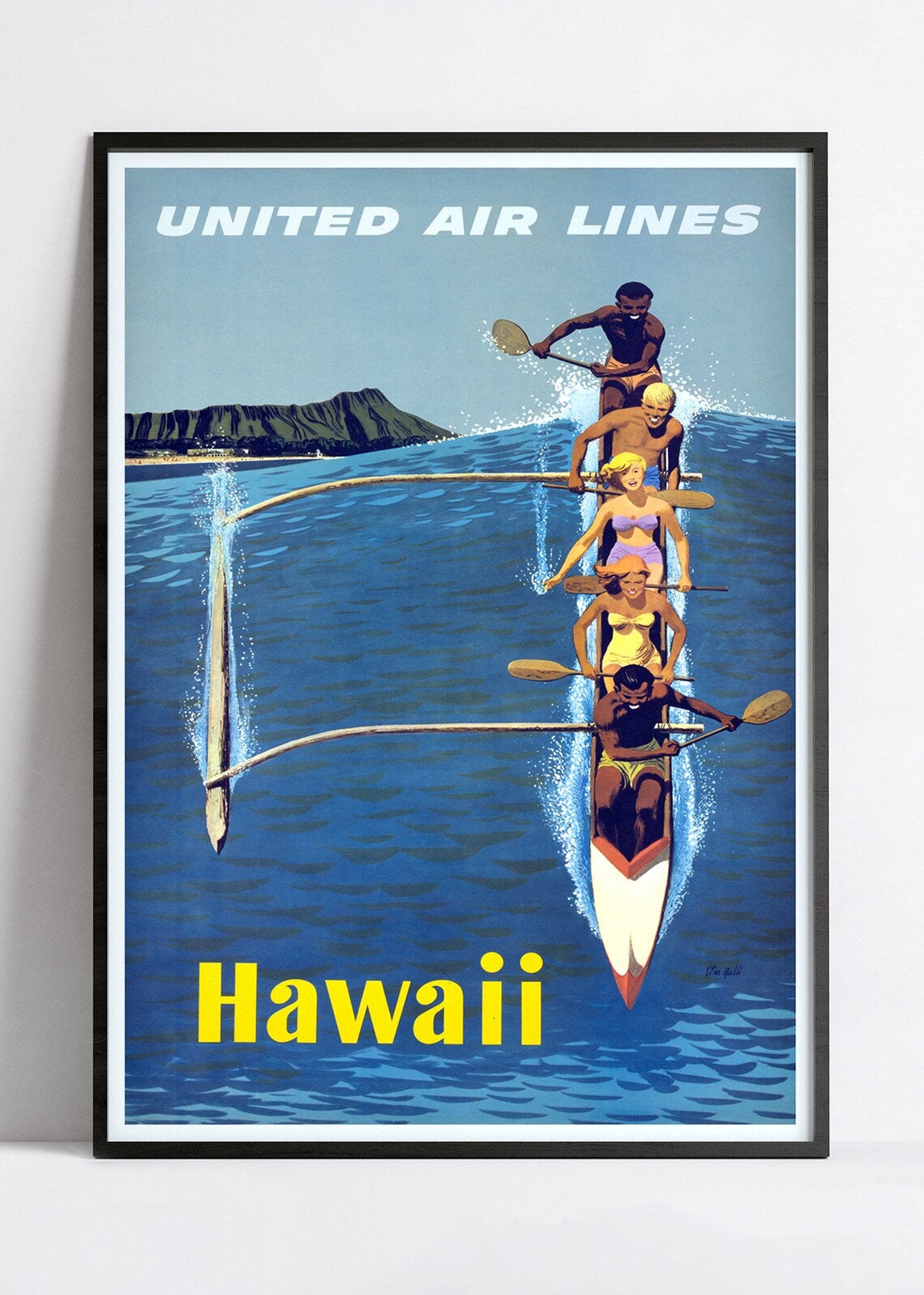Vintage Wall Poster 