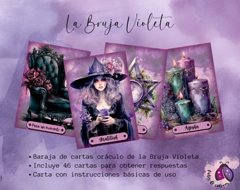 VIOLET WITCH Oracle cards full of intuitive answers