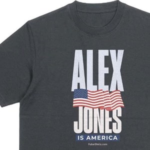 Alex Jones Shirt | Alex Jones Is America T-shirt