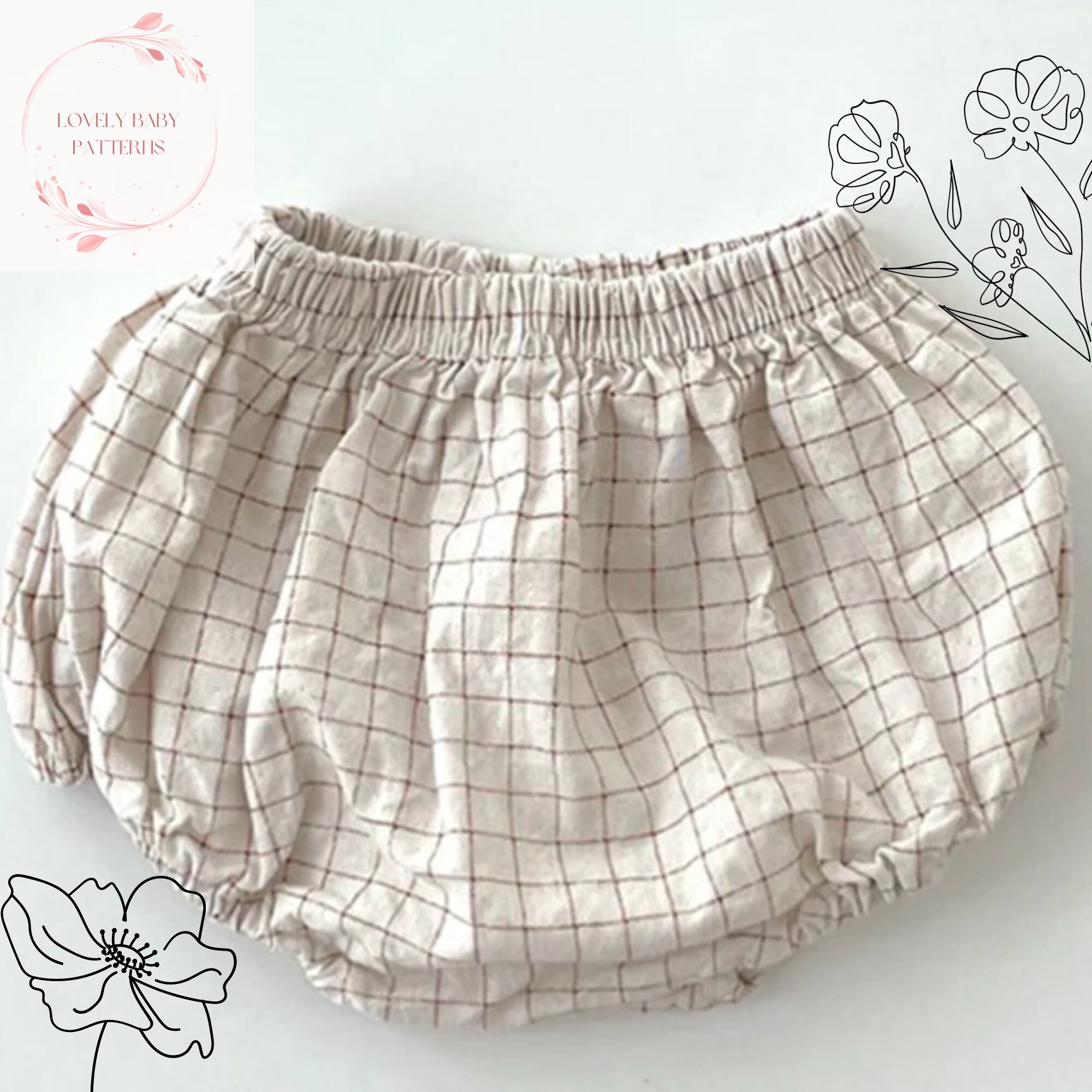 Baby Bloomers Sewing Pattern: Beginner PDF (0-6 Years) - Etsy
