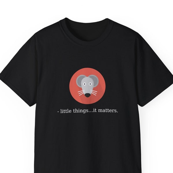 LITTLE THINGS Matter Tee - Inspirational T-shirt for Positivity and Joy - Little Things, Positive Vibes, Inspirational Tee, Joyful Shirt