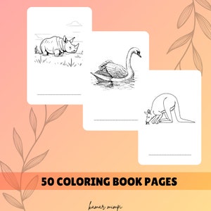 50 Printable Coloring Pages for Kids, Toddlers, Preschoolers, Coloring