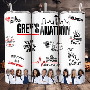 Greys Anatomy  Tumbler