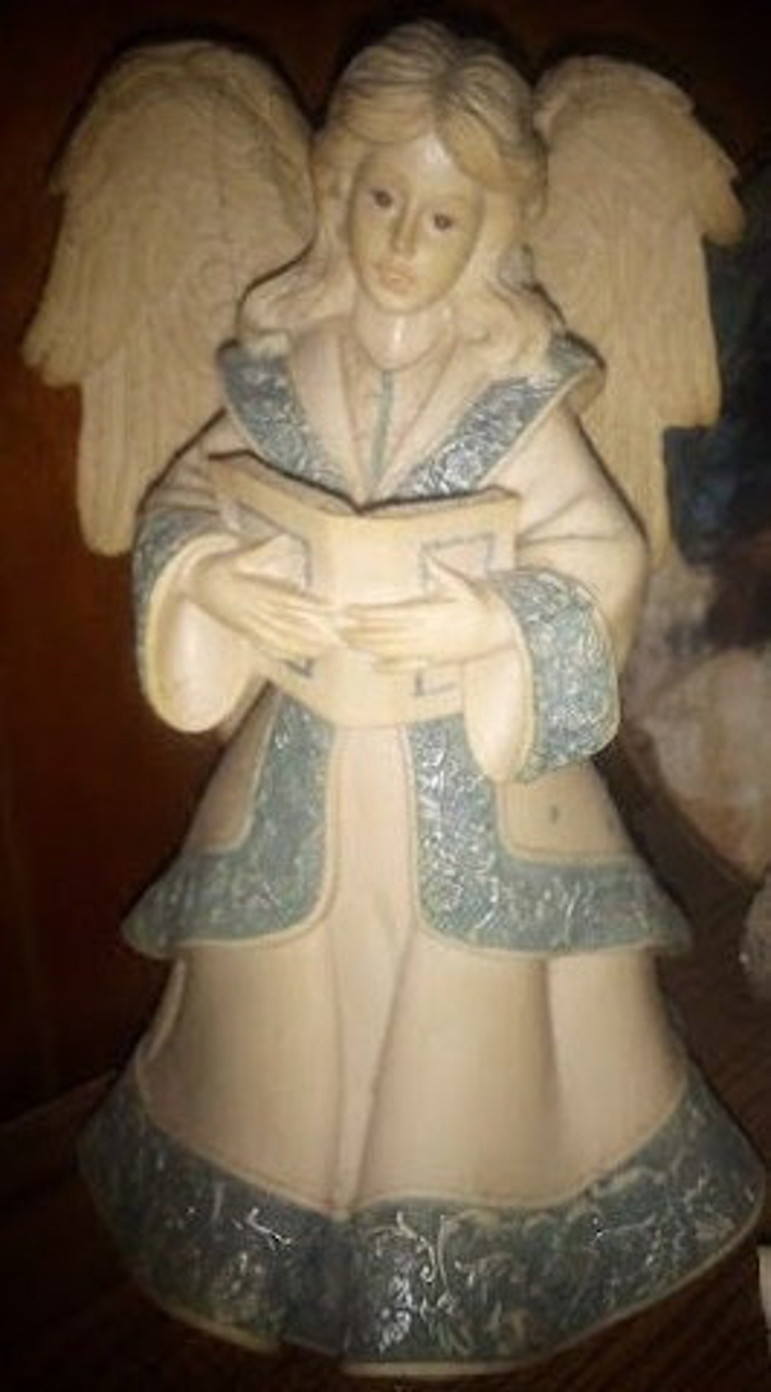 Sarah's Angels 2004 Musical Eliza Figurineplays Amazing Etsy