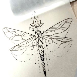 dragonfly tattoo ideas design art sketch drawing