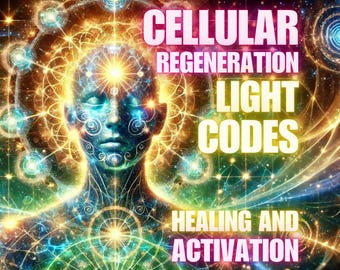 Cellular Regeneration Light Codes Healing and Activation, Renew, Restore, and Awaken Your Body’s Innate Healing Blueprint