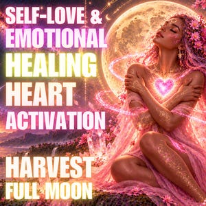 Harvest Full Moon Self-Love and Heart Acceptance Activation