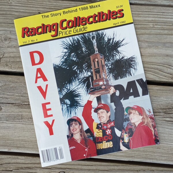 Racing Collectables Magazine Featured Cover Davey Allison
