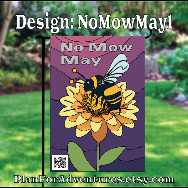 No Mow May Yard Sign