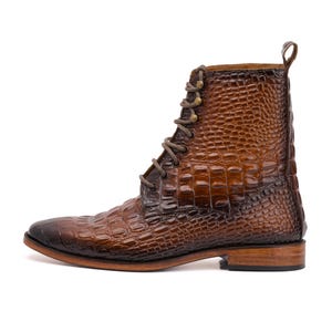Genuine Leather Handmade Long Boots Men - Valtierra - VV240