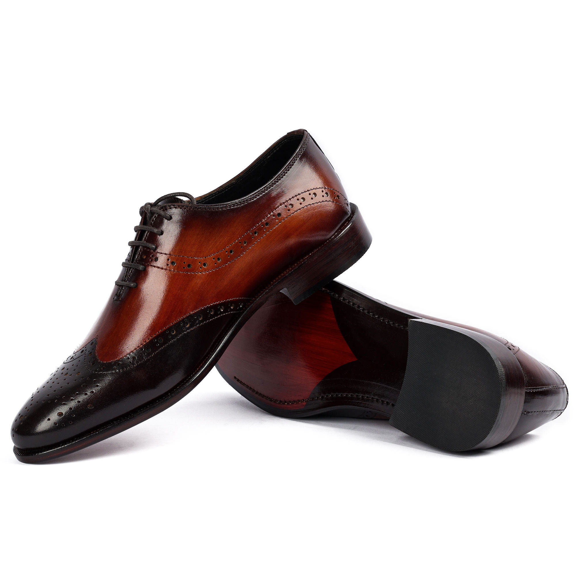 Genuine Leather Handmade Oxford Shoes Men Gianni VV144 - Etsy