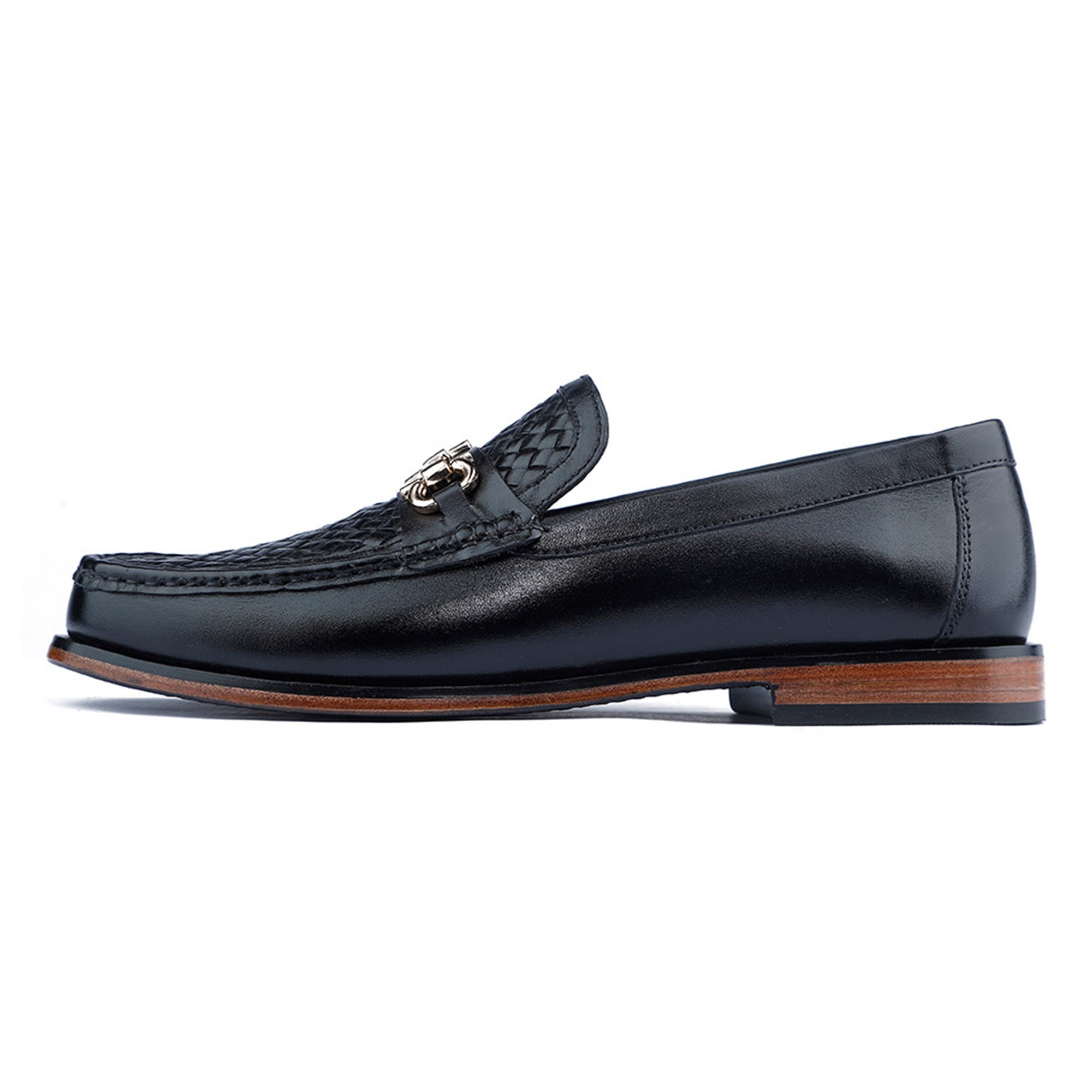 フラットシューズ ^custommade^ 2cm basic mood loafer roti CW0003 JESSAMEY HORSE BIT LOAFER FLATS