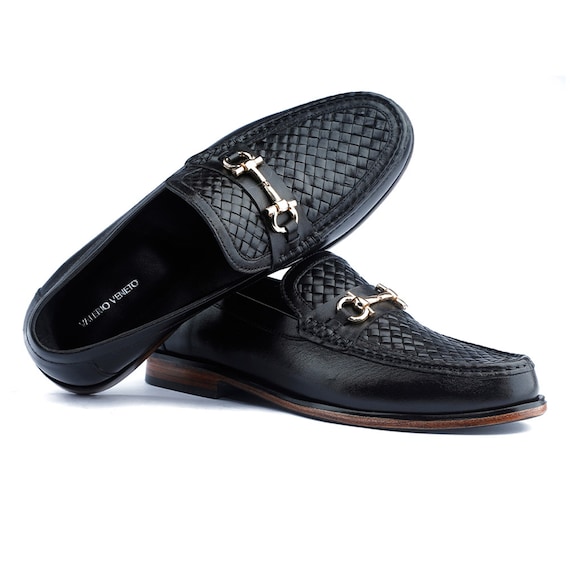 Genuine Leather Handmade Loafer Shoes Men - Dante - VV114 - Etsy
