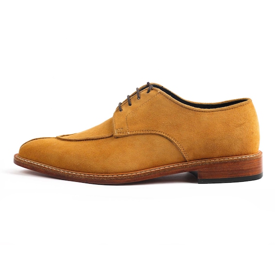 Genuine Leather Handmade Derby Shoes Men - Martin - VV163
