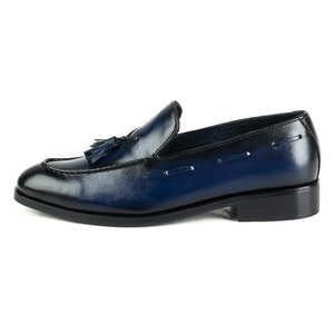 Genuine Leather Handmade Loafer Shoes Men - Baron - VV170