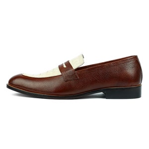 Genuine Leather Handmade Loafer Shoes Men - Pierre - VV134