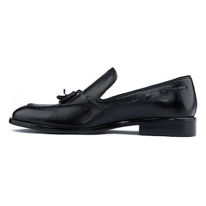 Genuine Leather Handmade Loafer Shoes Men - Dixon - VV115