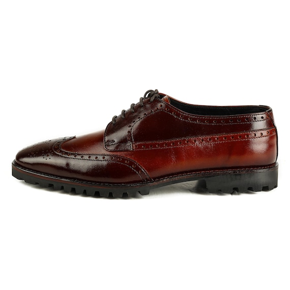 Genuine Leather Handmade Derby Shoes Men - Crawford - VV172
