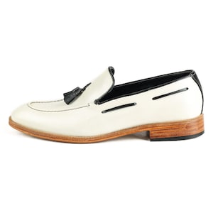 Genuine Leather Handmade Loafer Shoes Men - Cassius - VV171