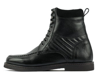 Genuine Leather Handmade Long Boots Men - Egerton - VV190