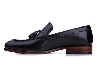 Genuine Leather Handmade Derby Shoes Men - Orlando - VV129