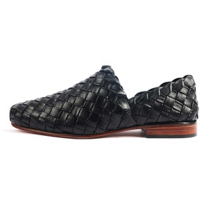 Genuine Leather Handmade Loafer Shoes Men - Lombardi - VV155